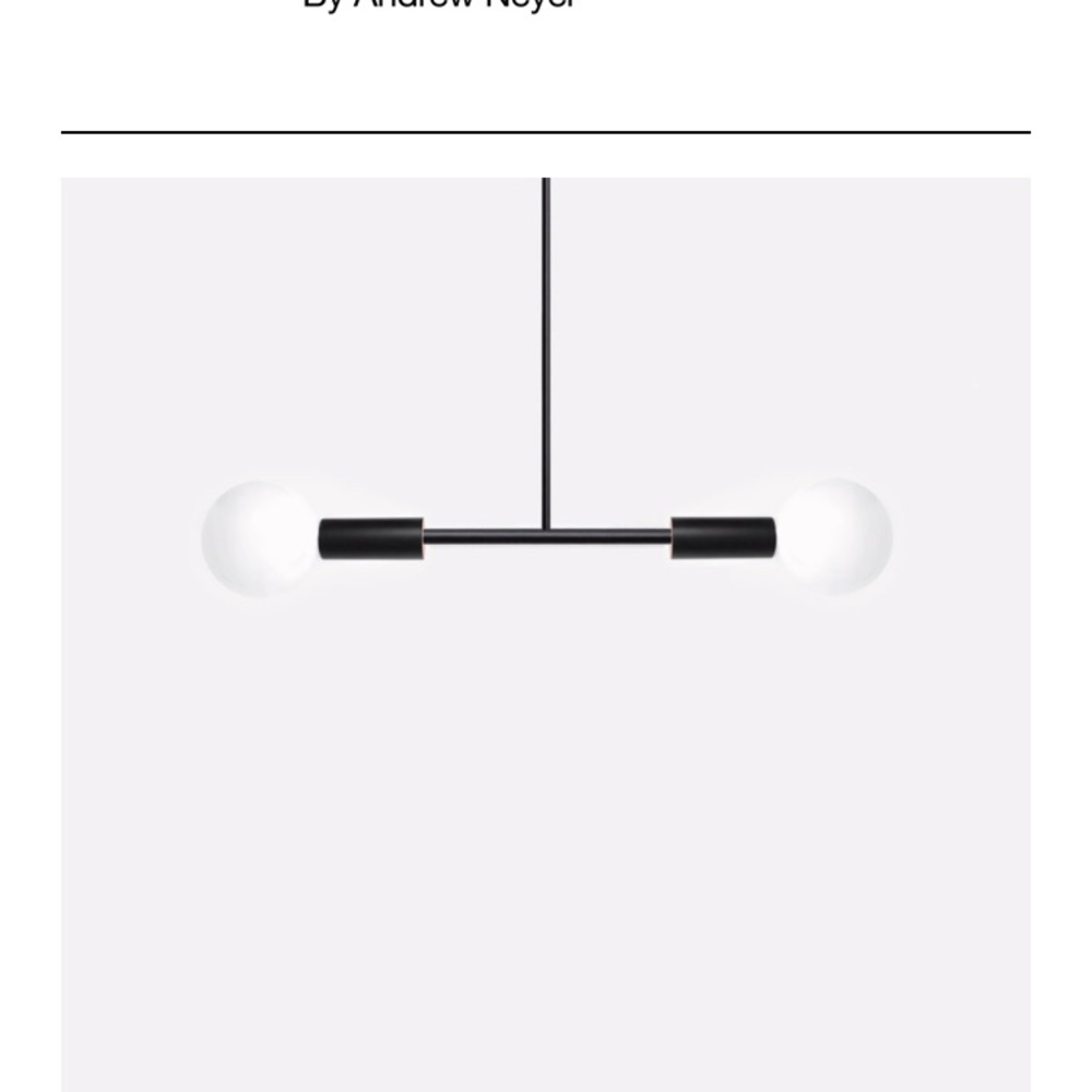 NWOT WHITE pendant - Picture 5 of 7